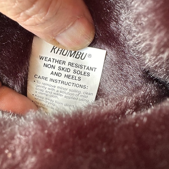 Khombu women’s black fur lined suede boots size 8.5 - Picture 5 of 12